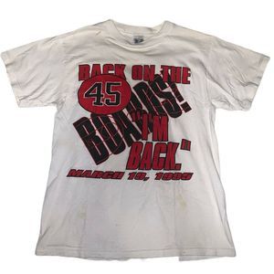 Vintage Michael Jordan Im Back March 19 1995 M